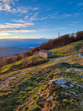 vista dal monte linzone