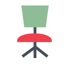 Chair Flat Icon