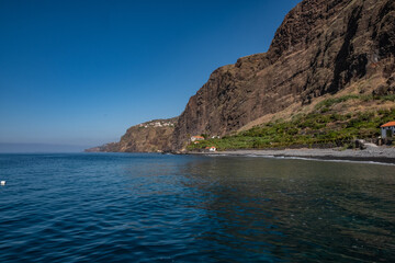 Fototapeta premium Sea cliffs on Fajã dos Padres - Madeira Island