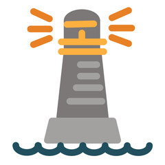 Lighthouse Flat Icon