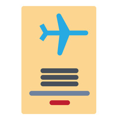Booking Flat Icon