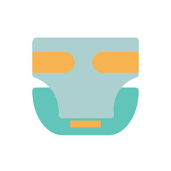 Diapers Flat Icon