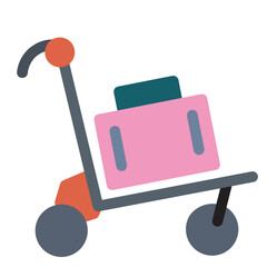Trolley Flat Icon