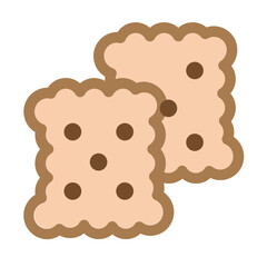 Biscuit Flat Icon