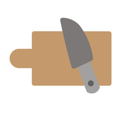 Knife Flat Icon
