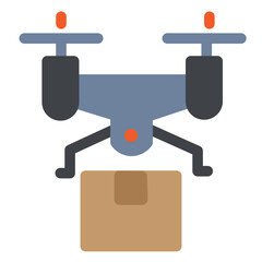 Drone Flat Icon