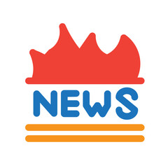 News Flat Icon