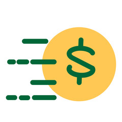 Dollar Flat Icon