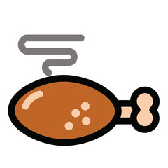 Chicken Flat Icon