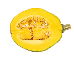 Slice of pumpkin isolated transparent png
