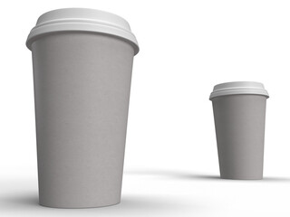 coffee cup isolated