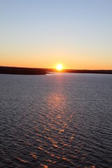 Sonnenuntergang am Meer