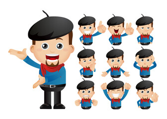 Cute Set - Set of sushi artist