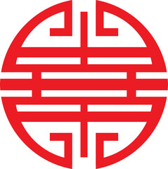 The longevity symbol Chinese or simple Chinese show icon