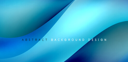 Elegant waves and flowing fluid abstract background. Template for covers, templates, flyers, placards, brochures, banners