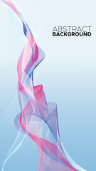 Abstract color vector background art design	
