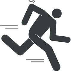 Human silhouette outline icon. Drawing doodle line person symbol. Basic posture people svg. Persons symbol for infographics website design, logo, app, UI. Vector.