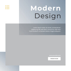 Obraz premium modern home design social media post template