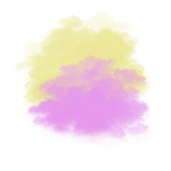 Soft watercolor splash stain background