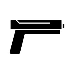 gun glyph icon
