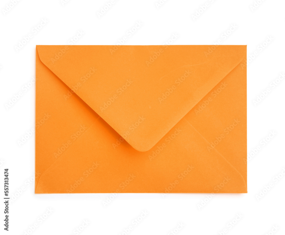 Canvas Prints Paper envelope isolated on white background