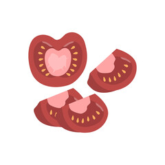 healthy red tomatoes