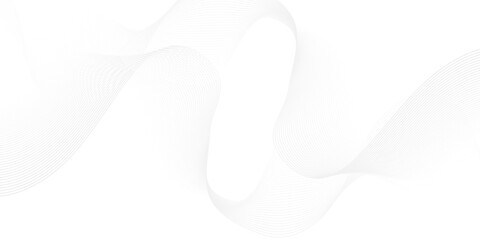 Abstract white paper wave background and abstract gradiant and white wave curve lines banner background design. Vector illustration. Modern template abstract design flowing particles wave.