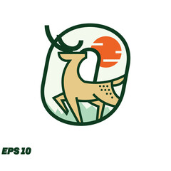 Deer Or Hunting Alphabet O