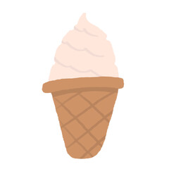 バニラ味ソフトクリーム