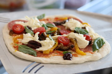 Woodfire pizza 