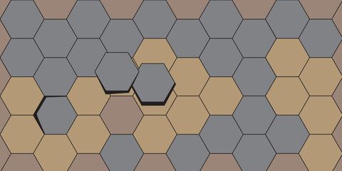 beautiful paving motif symmetrical background