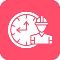 Working Hours Icon Style