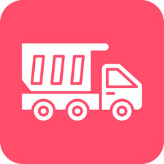 Dump Truck Icon Style