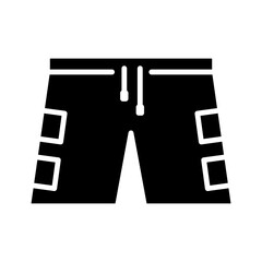 Illustration of Short Pants design Icon