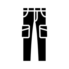 Illustration of Trousers design Icon