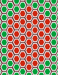 seamless hexagon pattern