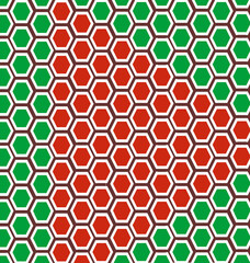 seamless pattern with shapes