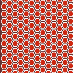 seamless pattern with hexagons