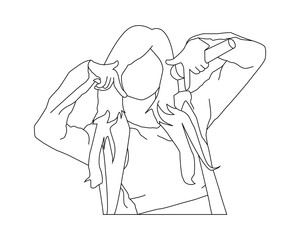 Female Kpop fashion stage. idols of Koreans performing. K-pop female fashion idol. singer who is singing wearing beautiful clothes