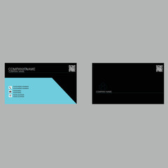 A sample business card template design