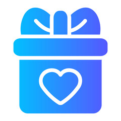 present gradient icon