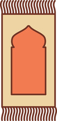 Prayer Rug Vector