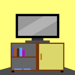 tv and lcd tv vector illustration