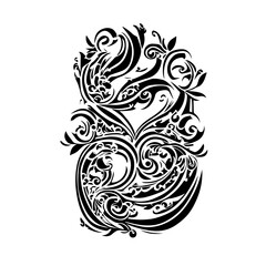 Elegant Illustration Tattoo Design 11