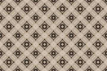 Abstract seamless pattern, seamless wallpaper, seamless background designed for use for interior,wallpaper,fabric,curtain,carpet,clothing,Batik,satin,background , illustration, Embroidery style.