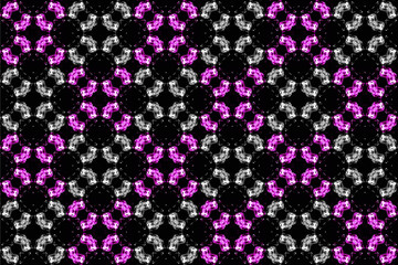 Abstract seamless pattern, seamless wallpaper, seamless background designed for use for interior,wallpaper,fabric,curtain,carpet,clothing,Batik,satin,background , illustration, Embroidery style.