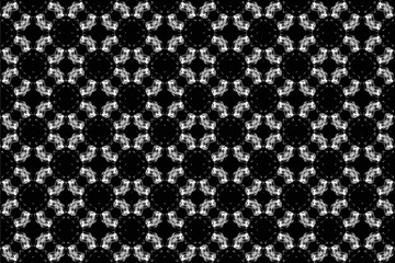 Abstract seamless pattern, seamless wallpaper, seamless background designed for use for interior,wallpaper,fabric,curtain,carpet,clothing,Batik,satin,background , illustration, Embroidery style.