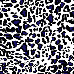 Full seamless leopard cheetah animal skin pattern. Design for textile fabric printing. Suitable for fashion use.