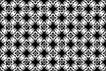 Abstract seamless pattern, seamless wallpaper, seamless background designed for use for interior,wallpaper,fabric,curtain,carpet,clothing,Batik,satin,background , illustration, Embroidery style.