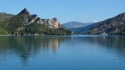 See in den Alpen Frankreich